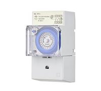 Minuterie mécanique de 24 heures, 12V, intervalle de 30 minutes, 48 fois marche/arrêt, minuterie électrique professionnelle, interrupteur de relais d'installation sur rail DIN/203 ( Size : SUL181h A