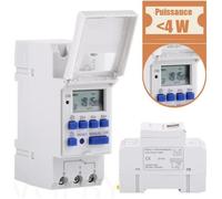 Minuterie numérique - HB051 - Programmable hebdomadaire - Affichage LCD - 25A 250VAC