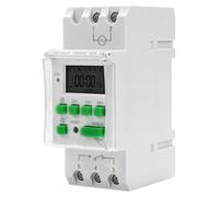 Minuterie numérique pour rail DIN, programmable sur une base hebdomadaire