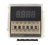 Minuterie numérique Programmable LED, commutateur de relais DH48S-S 0.1S-99H, Base de prise AC/DC 12V 24V 36V 110V 220V 380V, minuterie de Cycle de répétition(DCAC24V)