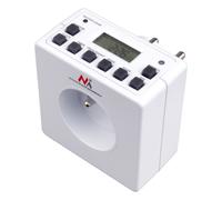 Minuterie prise programmable interrupteur 3600W 10 programmes 220240 VAC