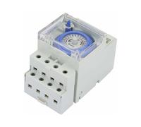Minuterie programmable à économie d'énergie, module de montage sur rail DIN, minuterie mécanique à cycle répétitif, commande d'interrupteur