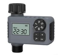 Minuteur Arrosage Auto LCD Programmable Jardin | Écran LCD clair, programmation simple, modes auto et manuel, pour idéal jardin potager