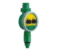 Minuteur d'arrosage automatique pour tuyau d'arrosage électronique Vert | Définissez des programmes d'arrosage précis avec un écran LCD facile à utiliser, gardant votre jardin parfaitement hydraté