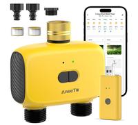 Minuteur d'arrosage automatique WiFi avec 2 sorties, pour l'extérieur, programmable