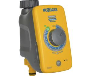 Minuteur d'arrosage Hozelock Select jaune et gris