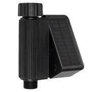 Minuteur d'arrosage, indice de protection IP55, automatique, pour jardin, couleur noire
