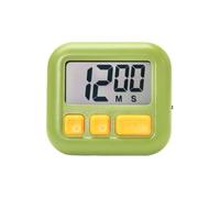 Minuteur de cuisine - Affichage LCD transparent Compte à rebours bidirectionnel, grand chiffres horloge avec support - pour faire bouillir des œufs, griller, apprendre le fitness