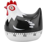 Minuteur de cuisine en forme de poulet avec un compte à rebours de 55 minutes