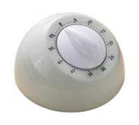 Minuteur de cuisine mécanique 60 minutes avec grand cadran visuel, alarme de cuisson manuelle pour la pâtisserie, les soins de la peau, outil de gestion du temps en plastique ABS, noir, rose, gris