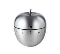 Minuteur de cuisine mécanique en acier inoxydable avec remontage manuel pour la cuisson et la pâtisserie 60 min