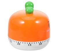 Minuteur de Cuisson Mécanique en Plastique et Métal, Carotte Orange
