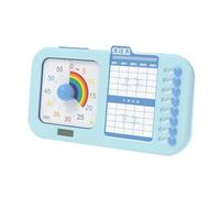 Minuteur de tâches en ABS avec marqueur mobile et enregistrement d'achèvement des tâches d'observation des devoirs