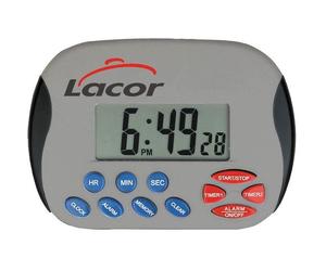 Minuteur digital - LACOR - 60805 - Électronique - Alarme programmable - Base magnétique