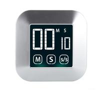 Minuteur Digital Magnétique Plastique Gris Compact