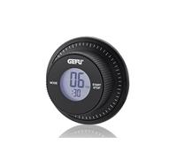 GEFU Minuteur numérique Safe Noir Plastique