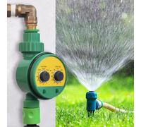 Minuteur d'irrigation de jardin réglable, contrôleur d'irrigation de jardin, minuterie d'arrosage de robinet d'arrosage, minuterie manuelle multifonction étanche