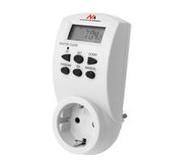 Maclean mCE05G Prise Numérique Programmable 7 Jours Wochenzeitschaluhr 10 Prog. Minuteur Compte à Rebours Numérique 230 V 16 A