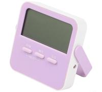 Minuteur électronique multi-scènes avec écran LCD transparent, rappel sonore et muet en option, support de 100 heures, support de bureau et design à suspendre au mur pour l'entraînement