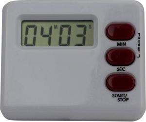 Minuteur EUROTIME M902012C blanc, rouge