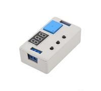 Minuteur industriel 12 V pour PLC pour capteurs pnp industriels | 0. Pour une portée de 1 s à 999 min, écran LED, contrôle numérique précis, installation facile, pour des applications