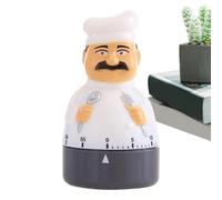 Minuteur mécanique de cuisine corde de 60 minutes, compte à rebours manuel,