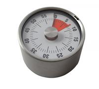 Minuteur mecanique inox-aimant-60minutes