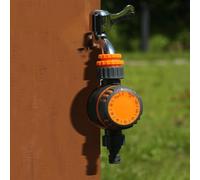 Minuteur mécanique pour robinet d'arrosage manuel de jardin, bouton de contrôle d'irrigation de jardin, sans pile