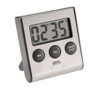 GEFU Minuteur numérique GE12330 Acier inoxydable 8,19 x 2,20 x 19,2 cm