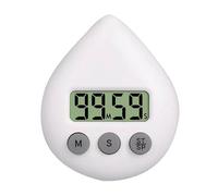Minuteur numérique de douche, horloge de salle de bain étanche, économiseur d'énergie, minuterie numérique de cuisine, minuterie de brosse à dents, minuterie résistante à l'eau pour la cuisine