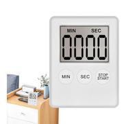 Minuteur Numérique | Mini Minuterie | Grand Écran avec Alarme Sonore Puissante et Aimant - Outil de Chronométrage pour Maison, Travail, Salle de Sport et Étude