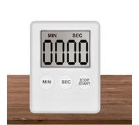 Minuteur Numérique | Minuteur à Décompte | Chronomètre Digital Aimanté avec Grand Écran et Alarme Puissante pour Cuisine, Exercice, Maison et Salle de Classe