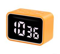 Minuteur numérique rechargeable avec grand écran LCD - Mode silencieux - Pour pâtisserie ou salle de classe - Orange
