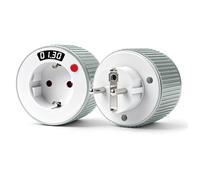 Minuteur Prise Electrique - Prise Minuteur avec Affichage LED, Minuterie Prise, Timer Prise Electrique. Programmable 1min-24h, 3680W/16A, pour appareils ménagers (Blanc)