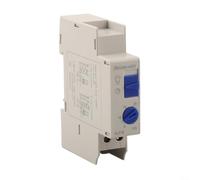 Minuteur programmable ALC18 - Relais horaire numérique - Montage sur rail DIN - 230 VAC 16 A - Pour éclairage de couloir - Avec fonction retardateur