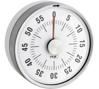 Minuteur rond de cuisine blanc TFA