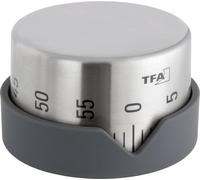 Minuteur TFA Dostmann 38.1027.10 acier inoxydable