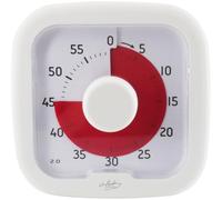 Minuteur visuel 60 min - coloris blanc [infactory]