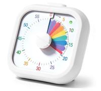 Minuteur visuel – 60 minutes, fonctionnement silencieux avec alarme optionnelle