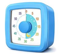Minuteur visuel pour enfants, 60 minutes, minuteur silencieux pour l'école et le bureau