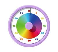 Minuteur Visuel Timer 60 Minutes Outil De Gestion du Temps Compte À Rebours Silencieux 10.3x4.5cm ABS Compte À Rebours Numérique pour Cuisine Chambre Bibliothèque Sport Travail Étude Cuisson Jeu