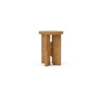 Mio Tabouret/Table D'appoint Chêne