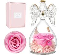 Miofula Rose éternelle figure ange cadeau pour femme, mère, grand-mère, anniversaire, Noël, fête des mères