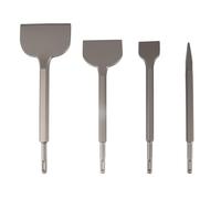 Miosugo Lot de 4 burins SDS Plus pour béton, maçonnerie, carrelage, colle à carrelage, pierre naturelle