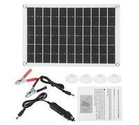 Miosugo Panneau solaire monocristallin de 100 W, kit de panneau solaire flexible, module monocristallin 12 V, régulateur solaire, idéal pour camping-car, bateau, charge d'énergie de batterie