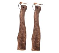 Mipcase 2pièces Manche de Remplacement Bois pour Hache Poignée Antidérapante de Rechange Pratique pour Outil de Camping et Hachette