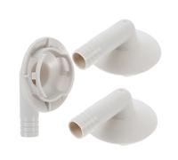 Mipcase 3 pièces Connecteur Tuyau Vidange Climatisation Embout Étanche pour Drainage Compatible Installation Facile Matériau