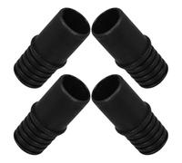 Mipcase 4 Pièces Connecteur Fileté Plastique 22mm pour Manche Noir, Installation Rapide, Solution Fiable pour Balais et Raclettes de Nettoyage