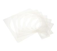 Mipcase 8 Pièces Pochoirs Ronds en Pet pour Peinture Murale, Réutilisables et Solide, Modèles Créatifs pour Projets DIY et Décoration Murale