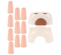 Mipcase Bouchons D'oreilles pour Dormir, Bouchons D'oreille pour Concerts, Abs et Pu, Couleur Kaki, Confortables, Design Silencieux, pour Dormir et Voyager, Hommes et Femmes